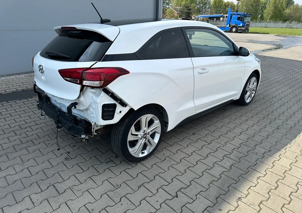Hyundai i20 cena 18900 przebieg: 96400, rok produkcji 2017 z Bogatynia małe 56